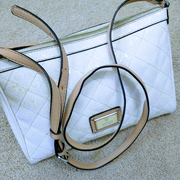 GUESS "G"  Monogram Crossbody Bag - Picture 9 of 14